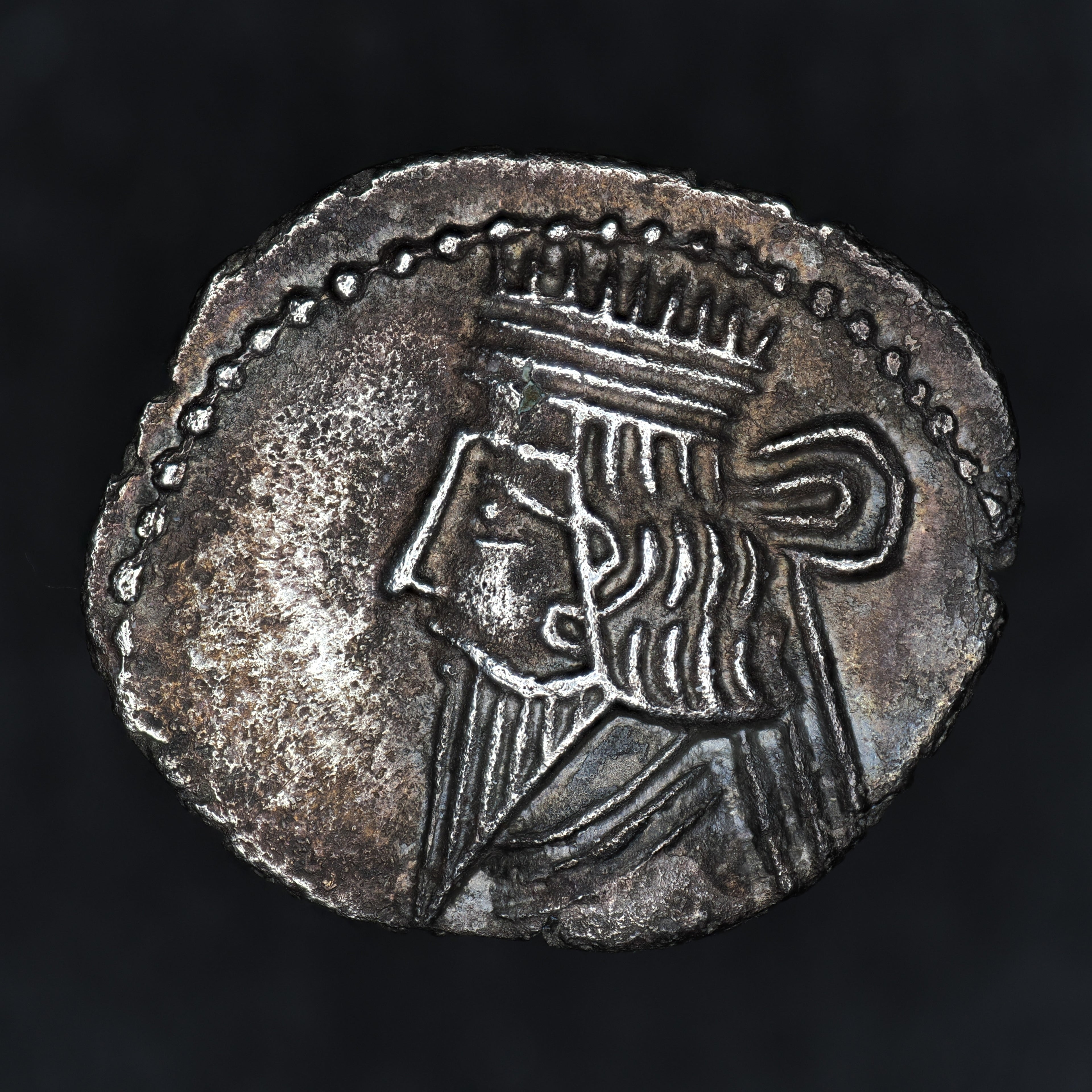 Parthian Empire Pakoros I Silver Drachm (AD 78–120) Ekbatana-PAR-PAK1-AR-DR-002