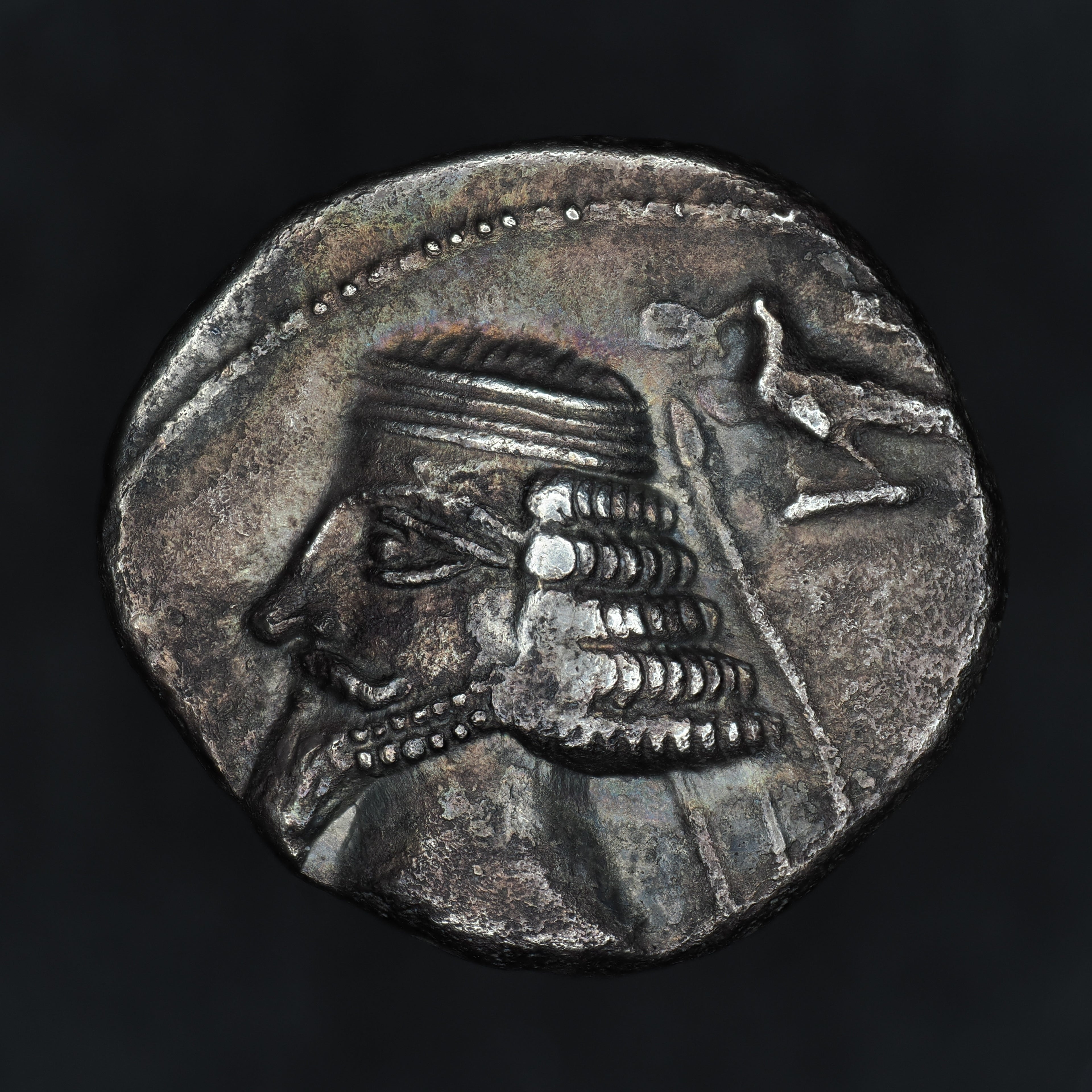 Parthian | Phraates IV | Silver Drachm | 38 BC to 2 BC | PAR-PHRA4-AR-DR-002