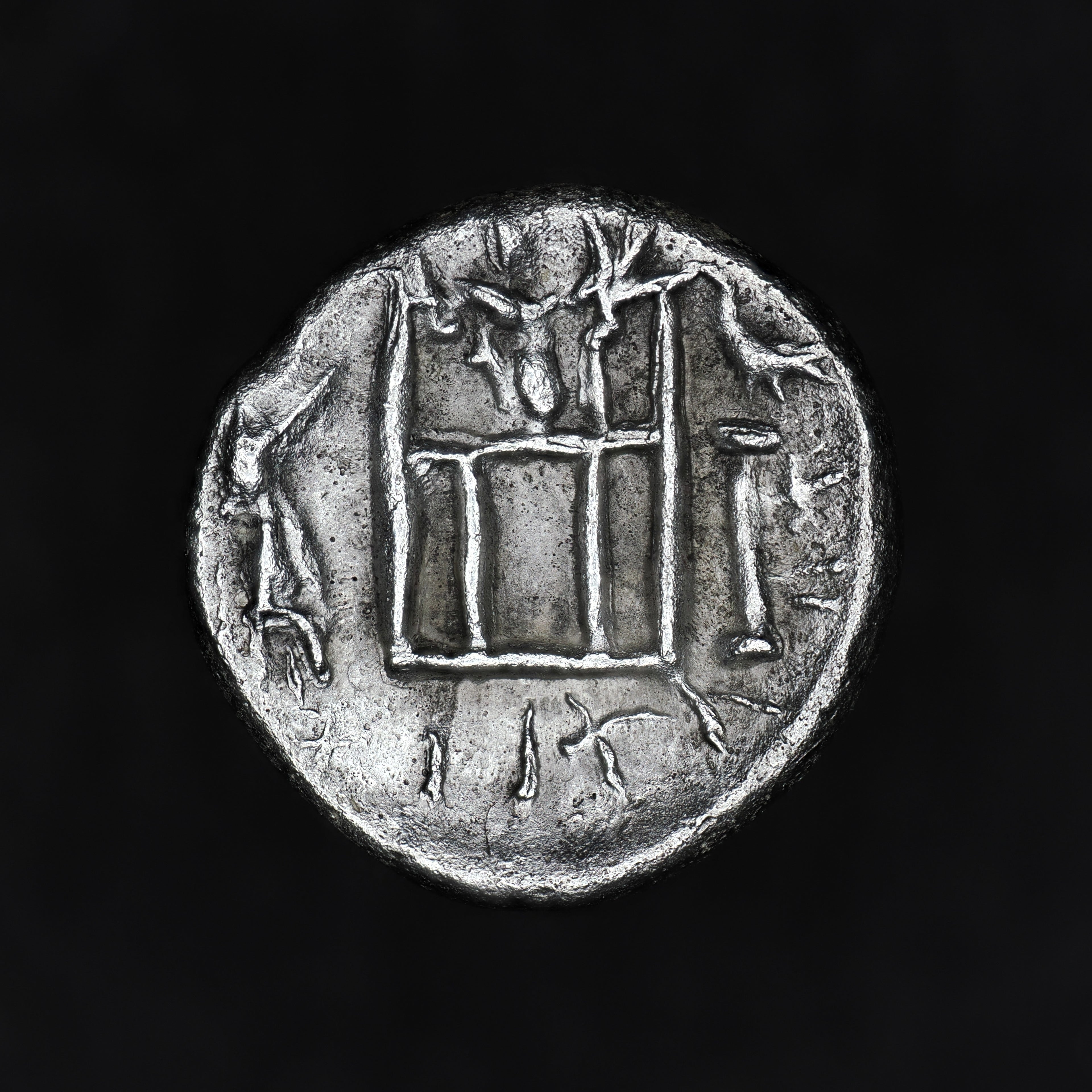 Kings of Persis | Dārēv (Darayan I) | Silver Drachm | 132 BC to 100 BC | PERS-DAR1-AR-DR-020