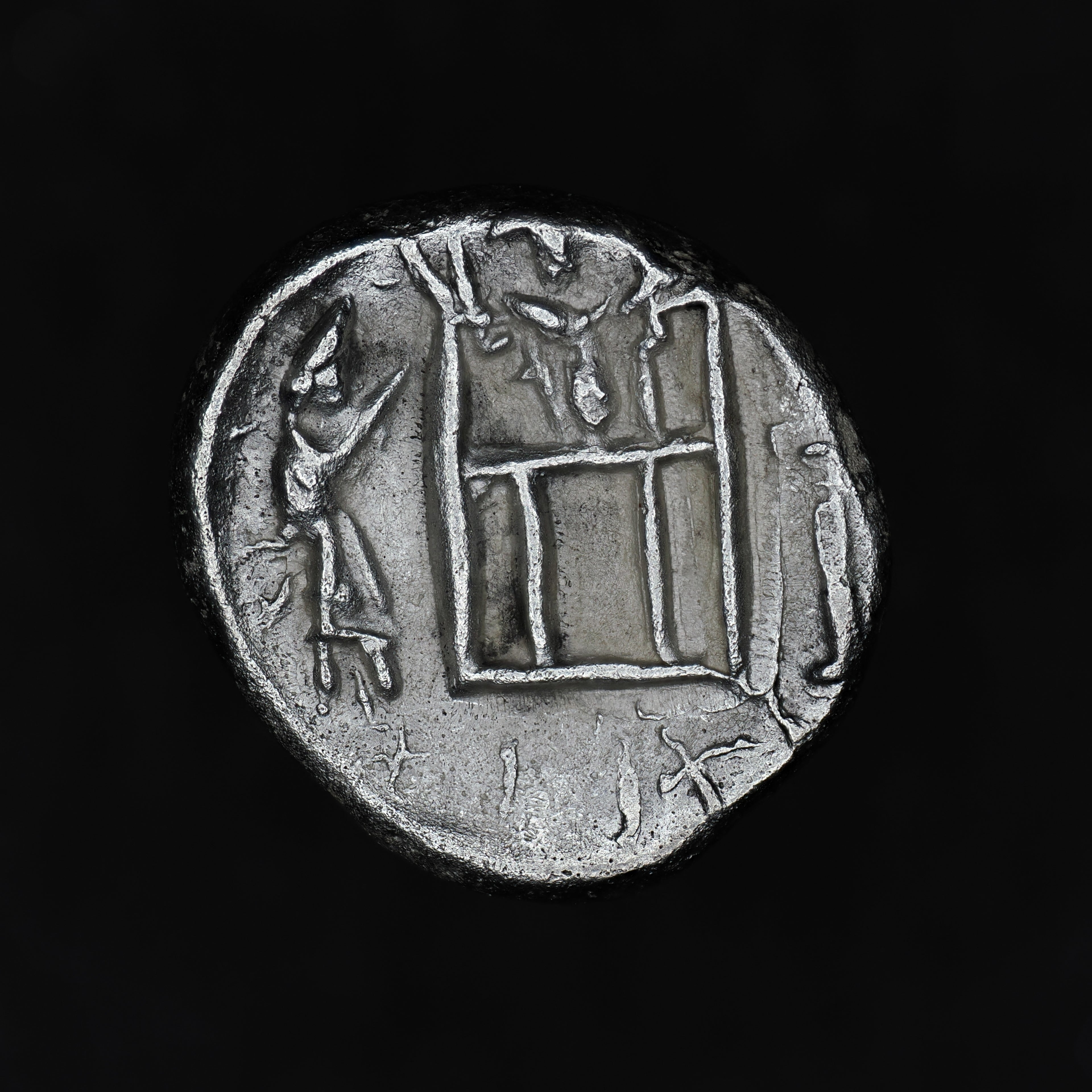 Kings of Persis | Dārēv (Darayan I) | Silver Drachm | 132 BC to 100 BC | PERS-DAR1-AR-DR-026