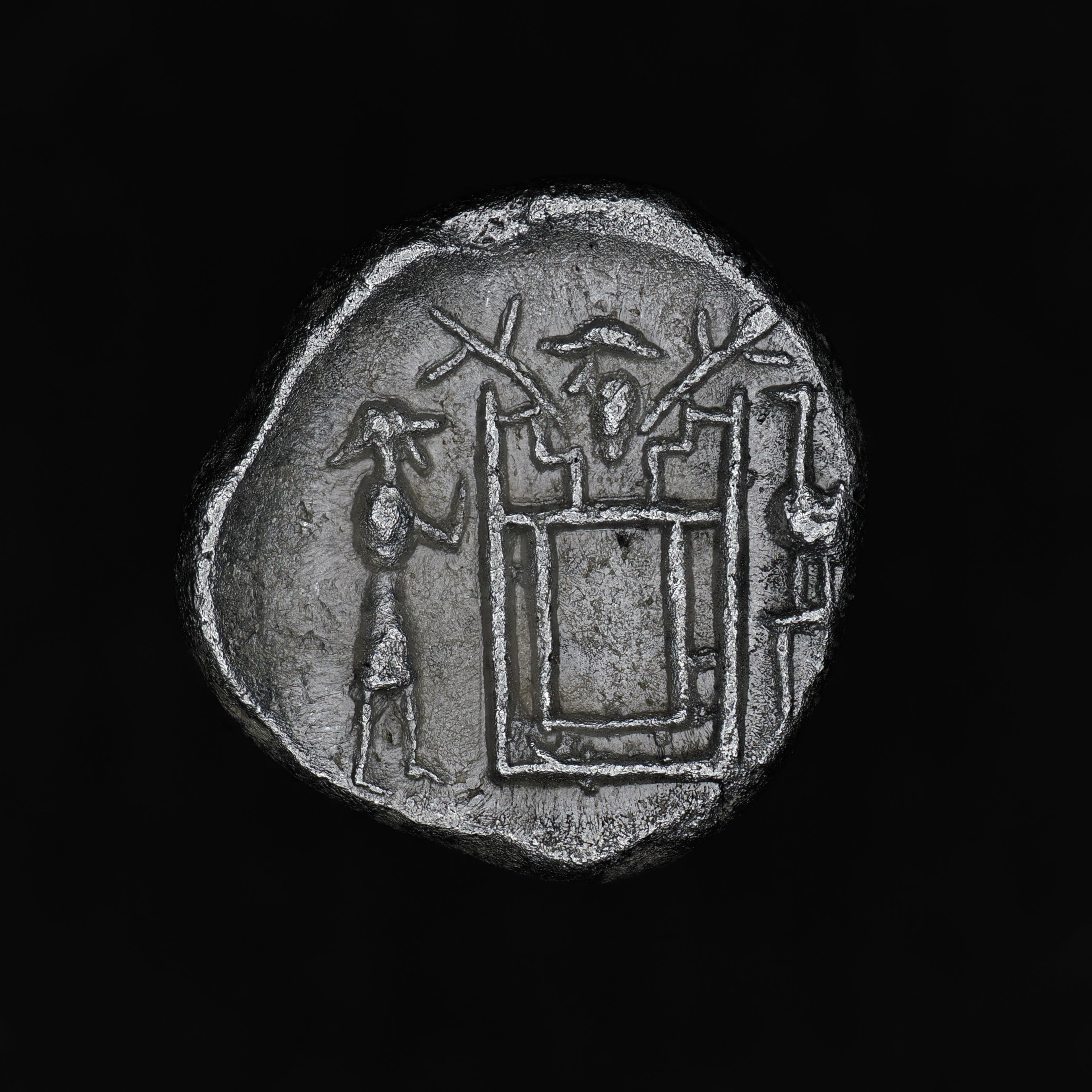 Kings of Persis | Dārēv (Darayan I) | Silver Drachm | 132 BC to 100 BC | PERS-DAR1-AR-DR-024