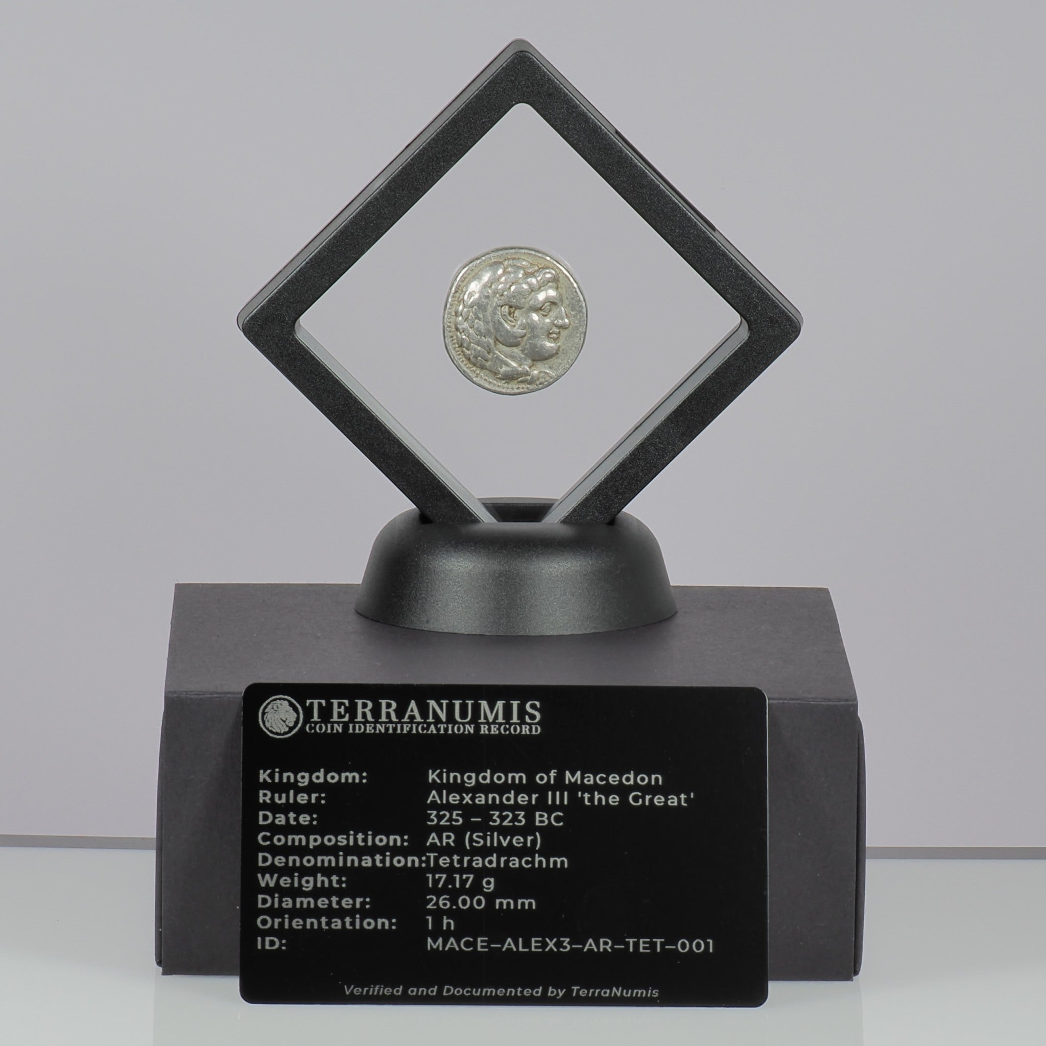 Kingdom of Macedon | Alexander III the Great | Silver Tetradrachm | 325 BC to 323 BC | MACE-ALEX3-AR-TET-001