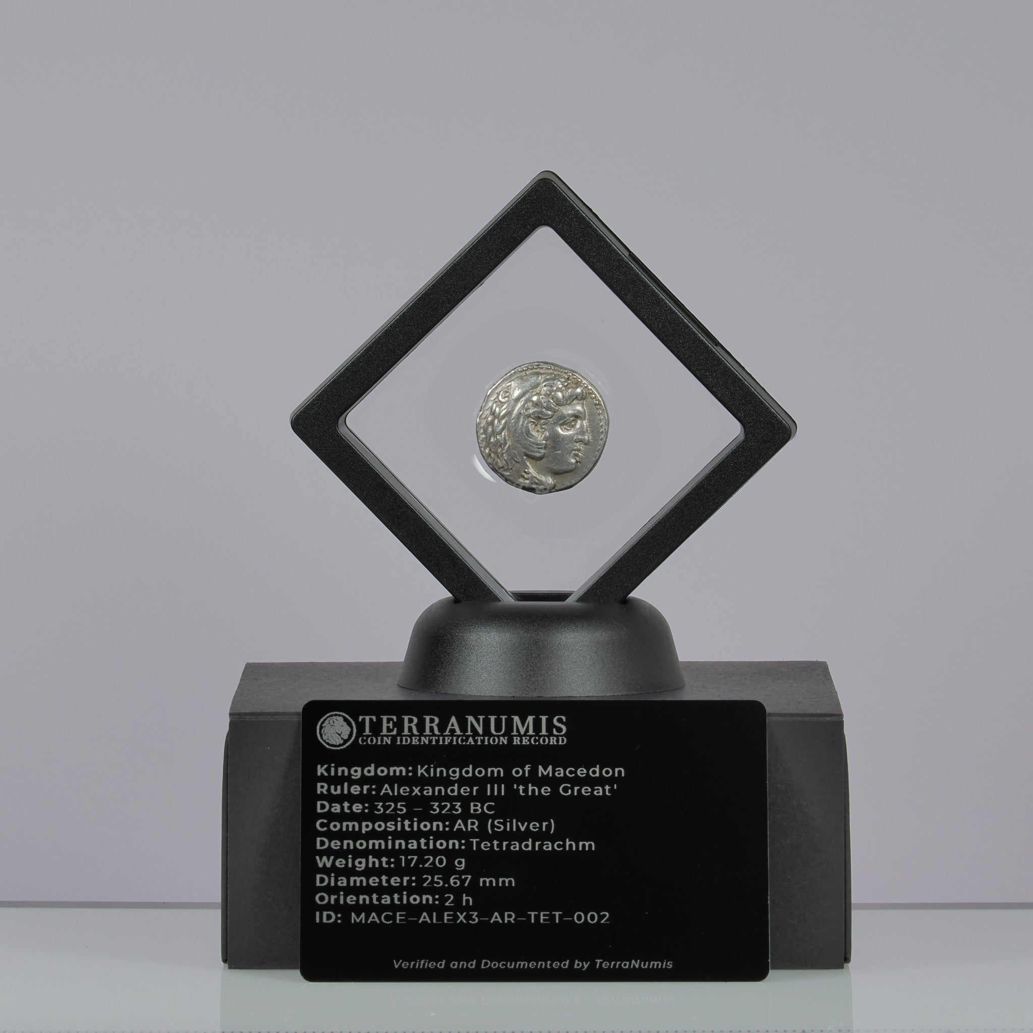 Kingdom of Macedon | Alexander III the Great | Silver Tetradrachm | 325 BC to 323 BC | MACE-ALEX3-AR-TET-002