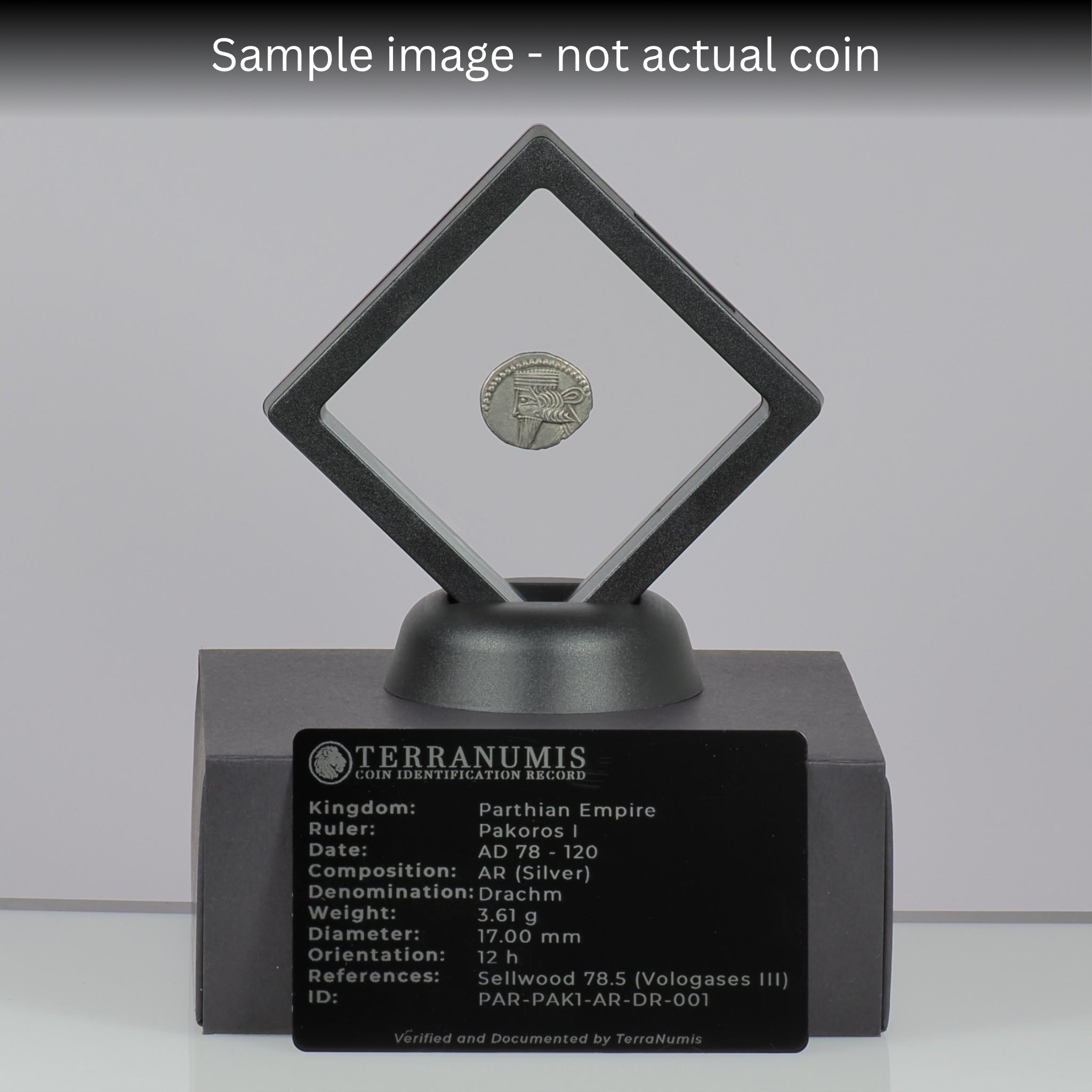 Parthian Empire Pakoros I Silver Drachm (AD 78–120) Ekbatana-PAR-PAK1-AR-DR-002