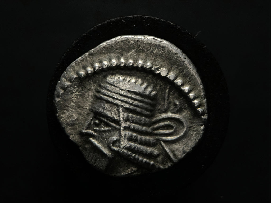 Parthian Empire Vologases I Silver Drachm AD 51–78 Ekbatana-PAR-VOLO1-AR-DR-002