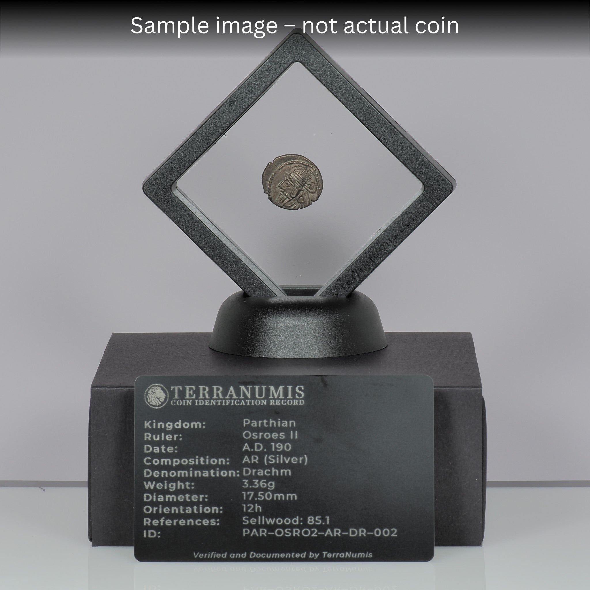 Parthian Kingdom | Osroes II | Silver Drachm | AD 190 | PAR–OSRO2–AR–DR–007