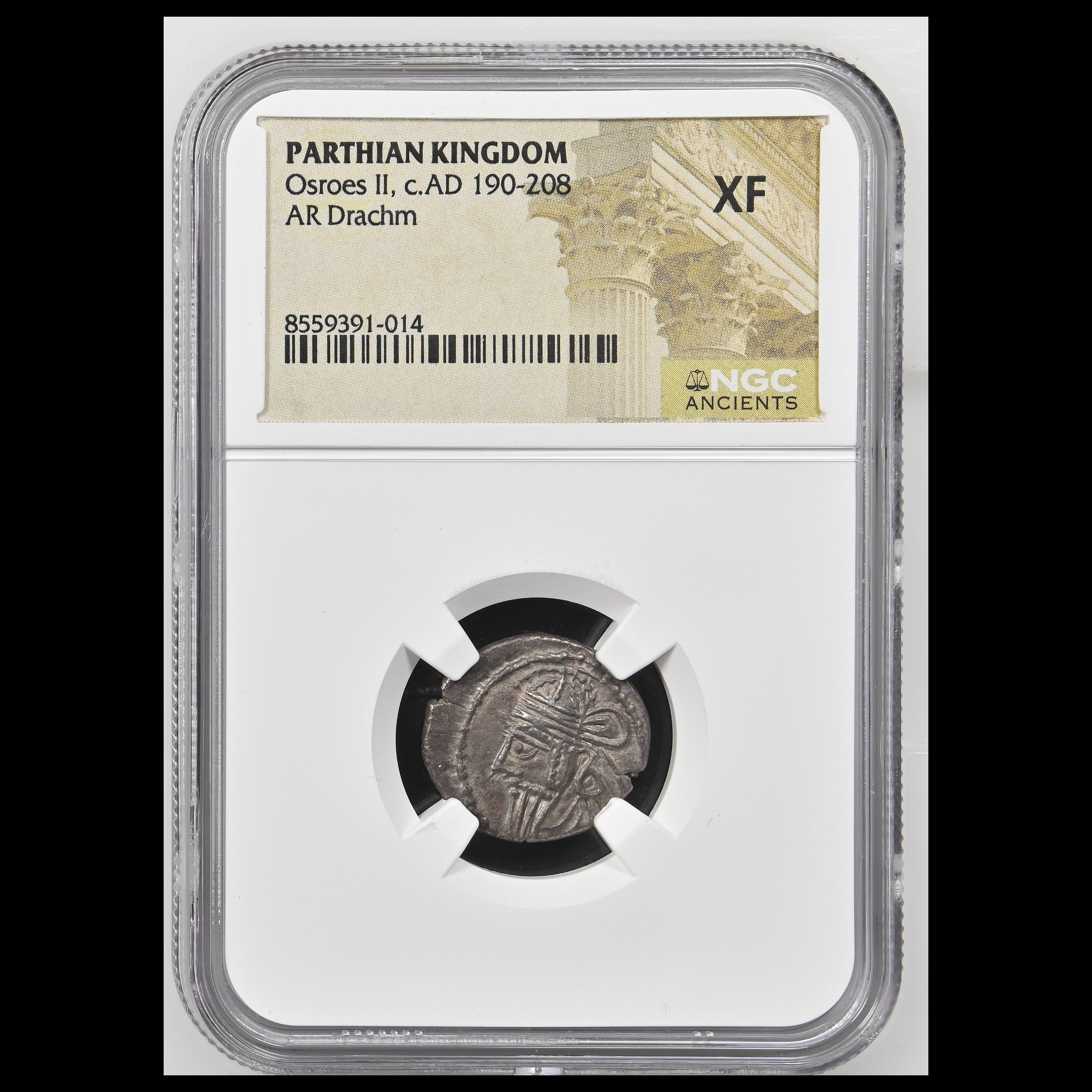 Parthian Kingdom | Osroes II | Silver Drachm | AD 190 | PAR–OSRO2–AR–DR–002