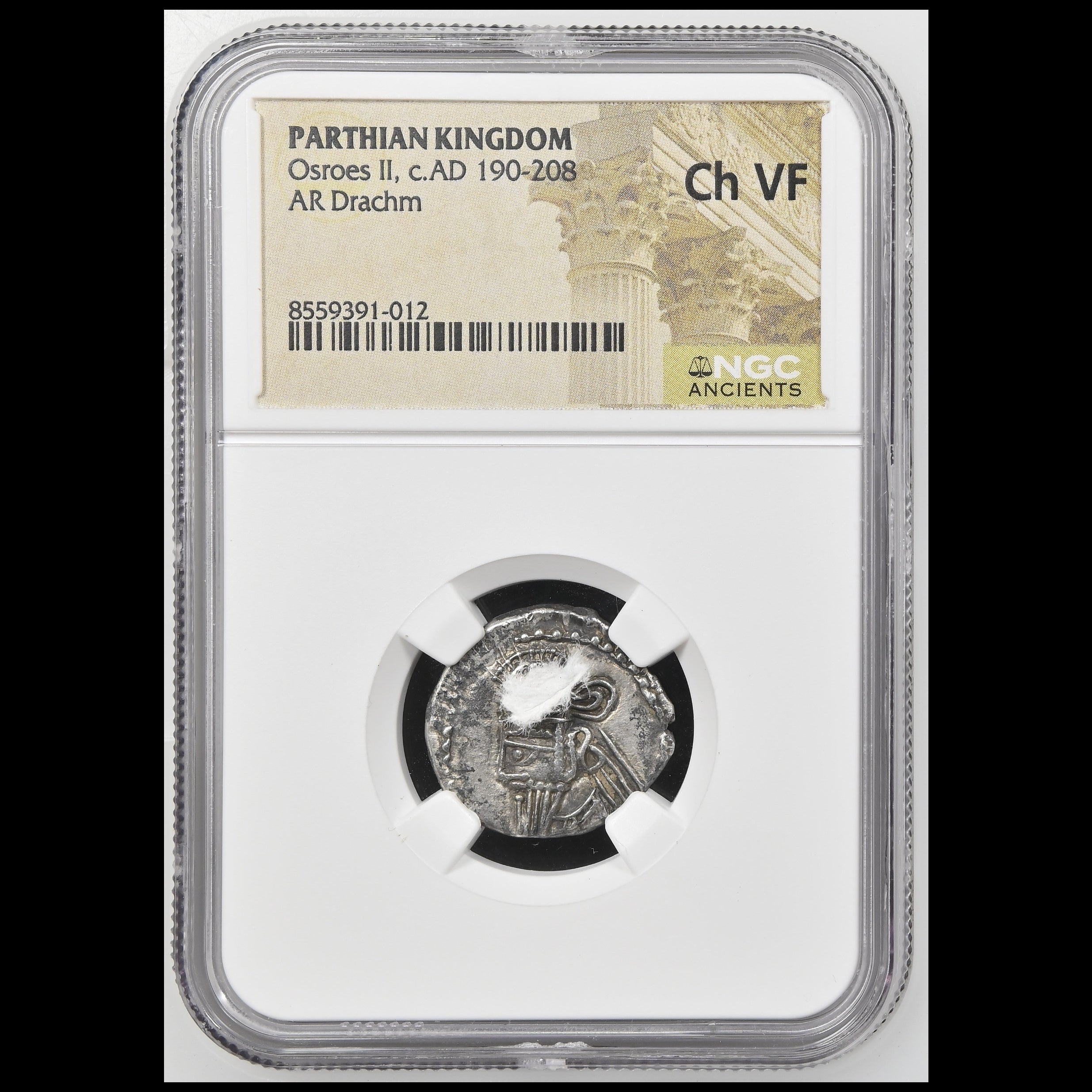 Parthian Kingdom | Osroes II | Silver Drachm | AD 190 | PAR–OSRO2–AR–DR–003