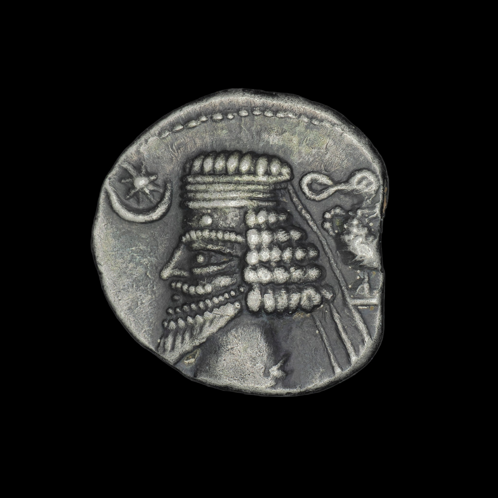 Parthian | Phraates IV | Silver Drachm | 38 BC to 2 BC | PAR-PHRA4-AR-DR-004