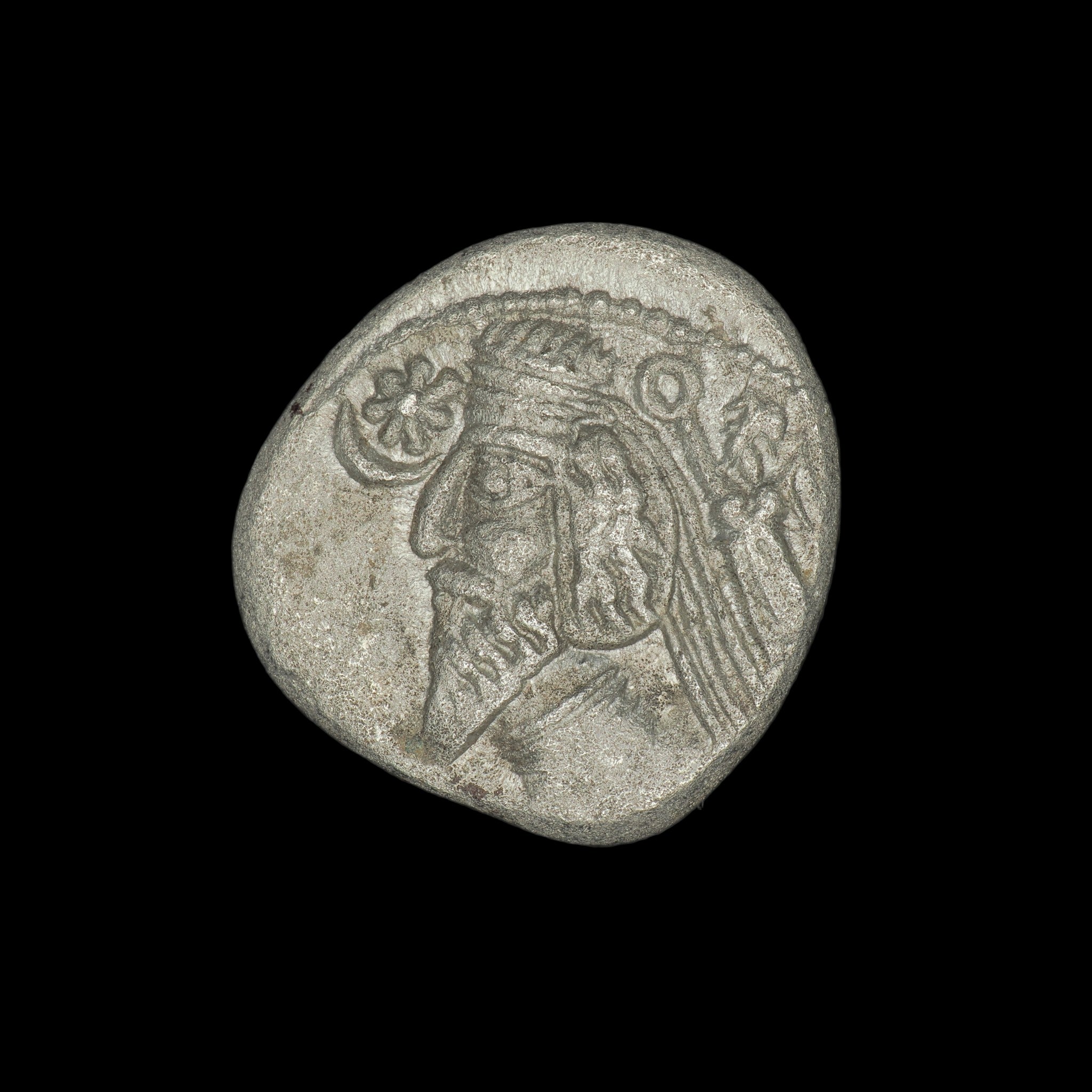 Parthian | Phraataces | Silver Drachm | 2 BC to AD 4 | PAR-PHRA-AR-DR-004