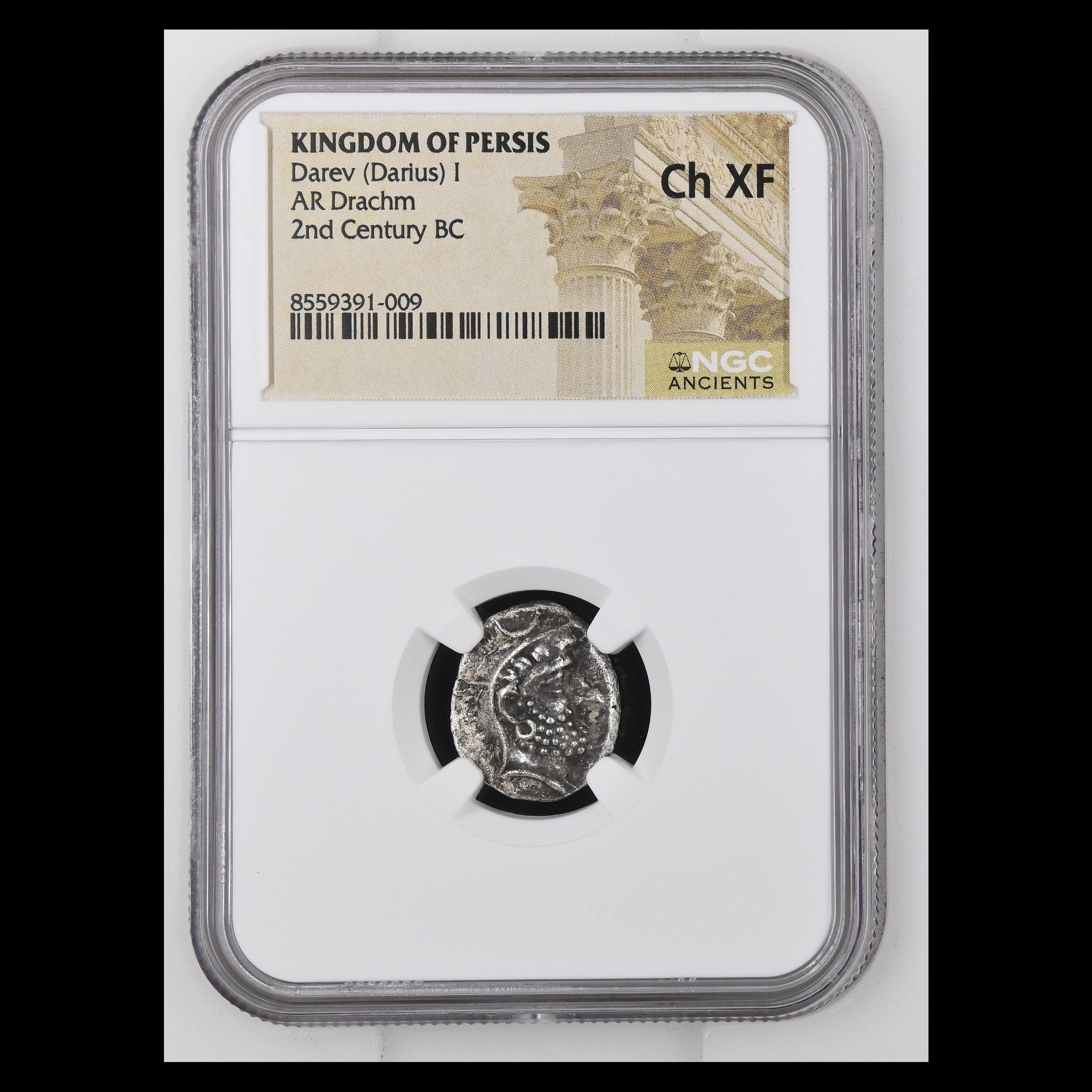 Kings of Persis | Dārēv (Darayan I) | Silver Drachm | 132 BC to 100 BC | PERS-DAR1-AR-DR-015