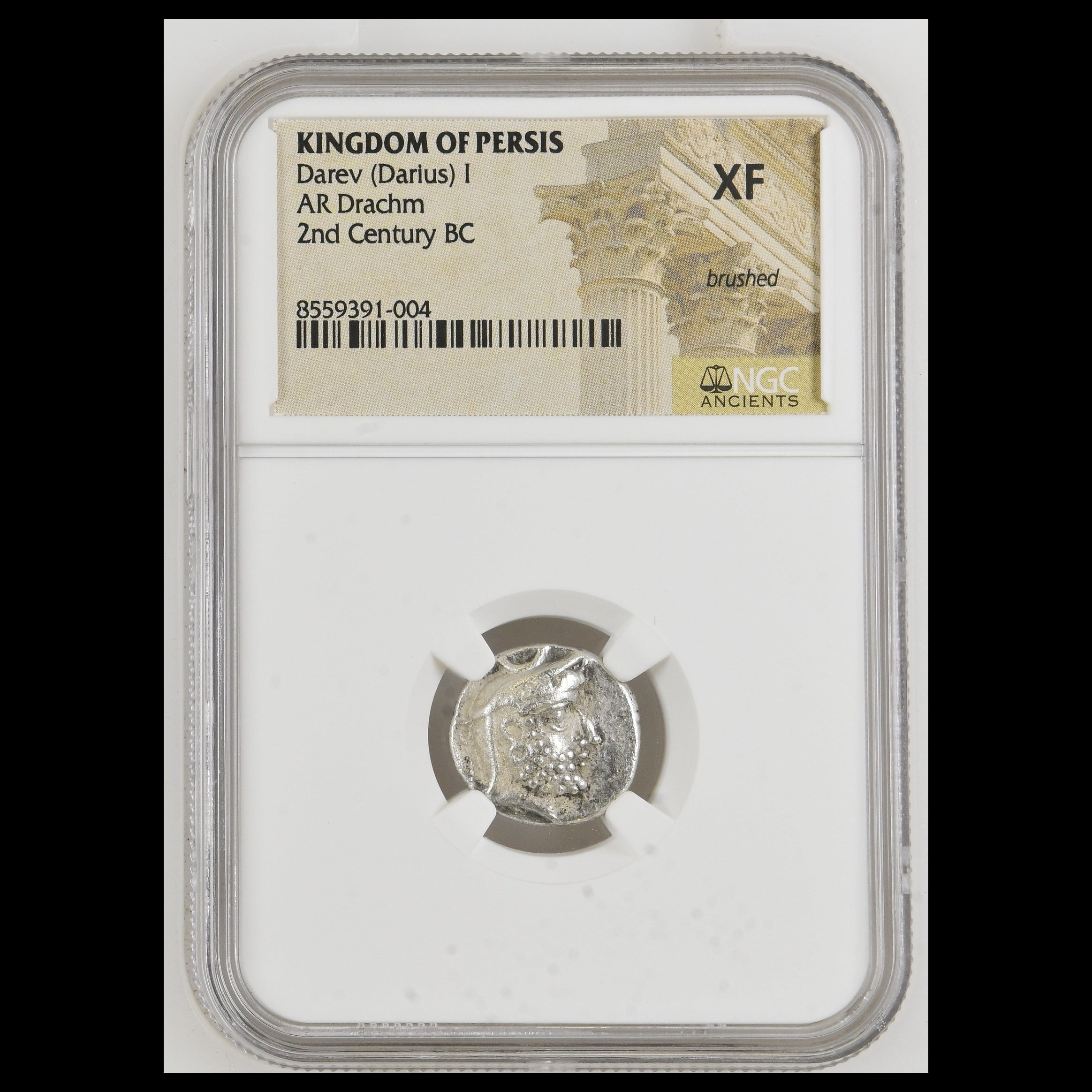 Kings of Persis | Dārēv (Darayan I) | Silver Drachm | 132 BC to 100 BC | PERS-DAR1-AR-DR-020