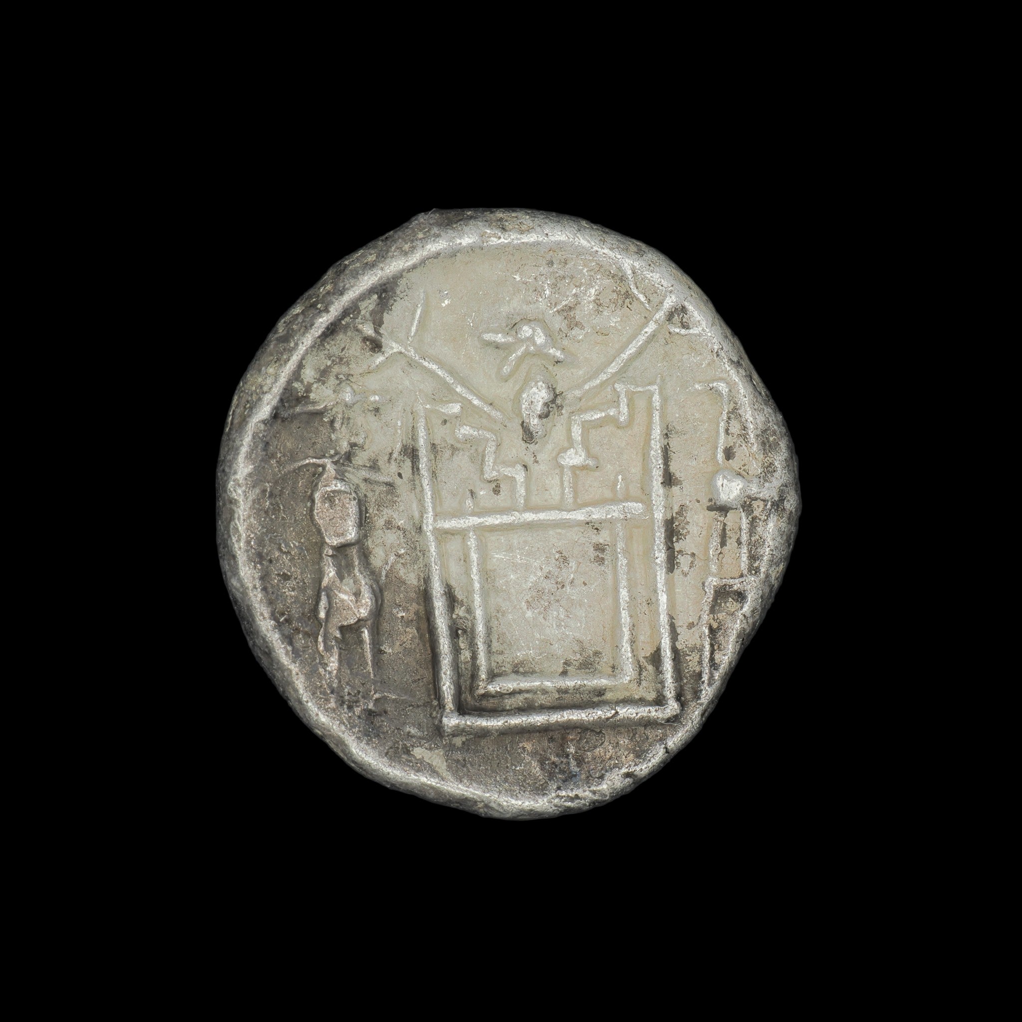 Kings of Persis | Dārēv (Darayan I) | Silver Drachm | 132 BC to 100 BC | PERS-DAR1-AR-DR-001