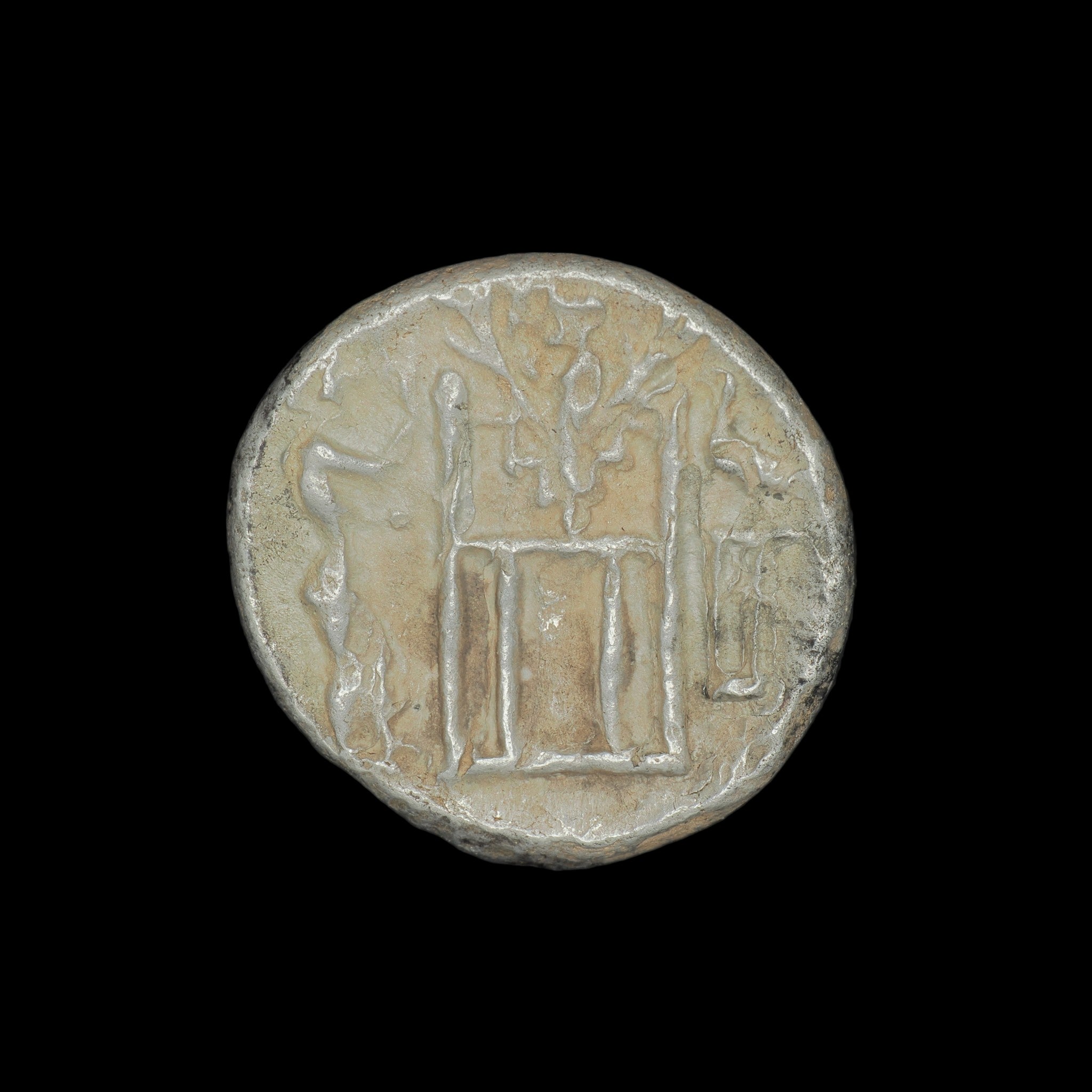 Kings of Persis | Dārēv (Darayan I) | Silver Drachm | 132 BC to 100 BC | PERS-DAR1-AR-DR-008