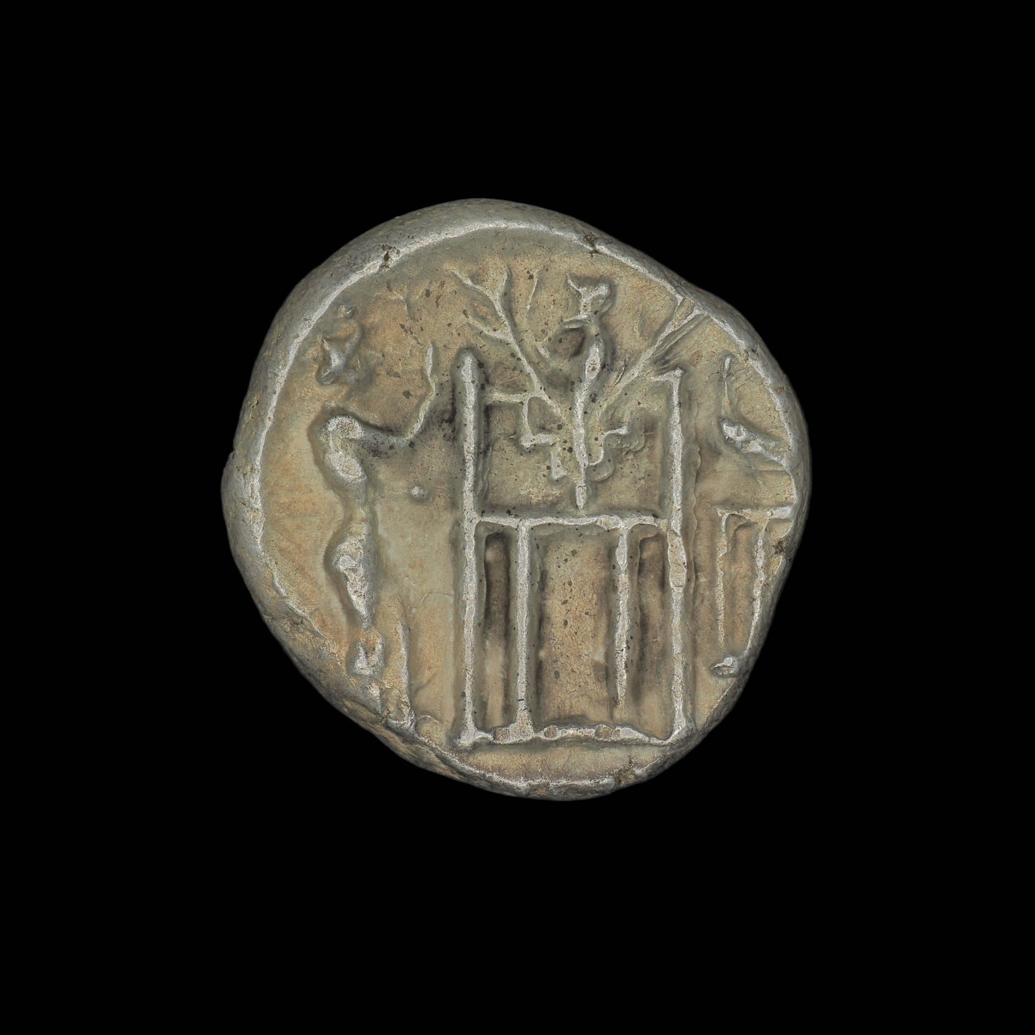 Kings of Persis | Dārēv (Darayan I) | Silver Drachm | 132 BC to 100 BC | PERS-DAR1-AR-DR-009