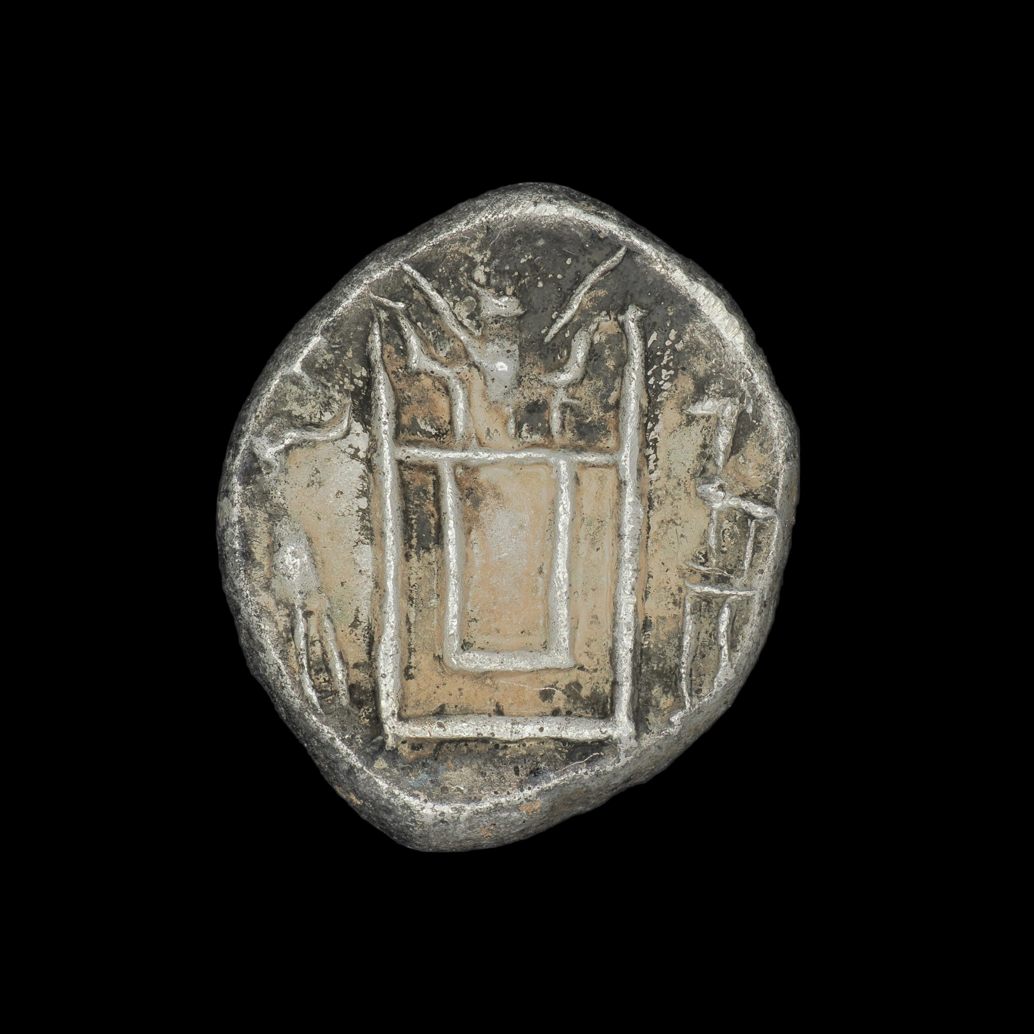 Kings of Persis | Dārēv (Darayan I) | Silver Drachm | 132 BC to 100 BC | PERS-DAR1-AR-DR-013