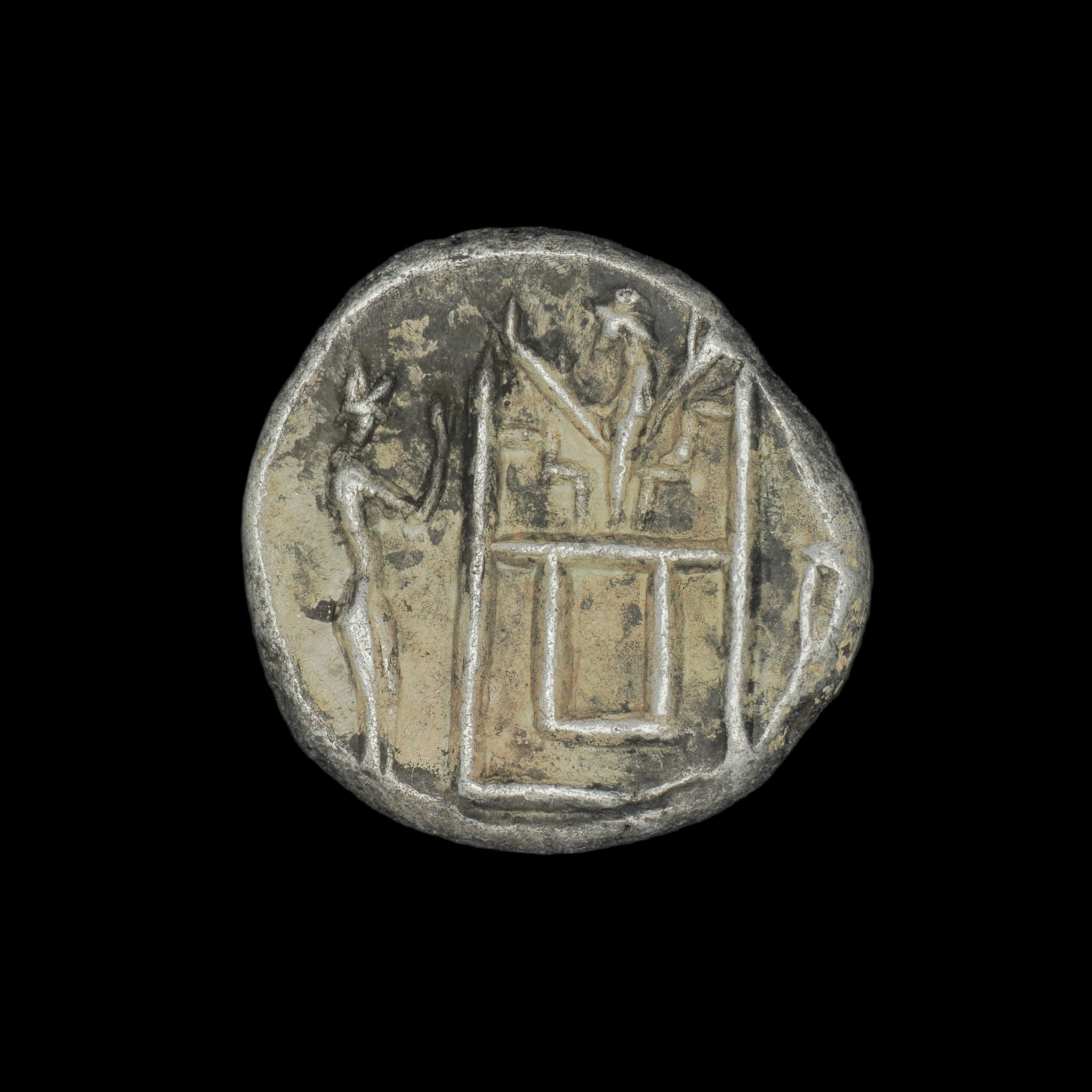 Kings of Persis | Dārēv (Darayan I) | Silver Drachm | 132 BC to 100 BC | PERS-DAR1-AR-DR-014