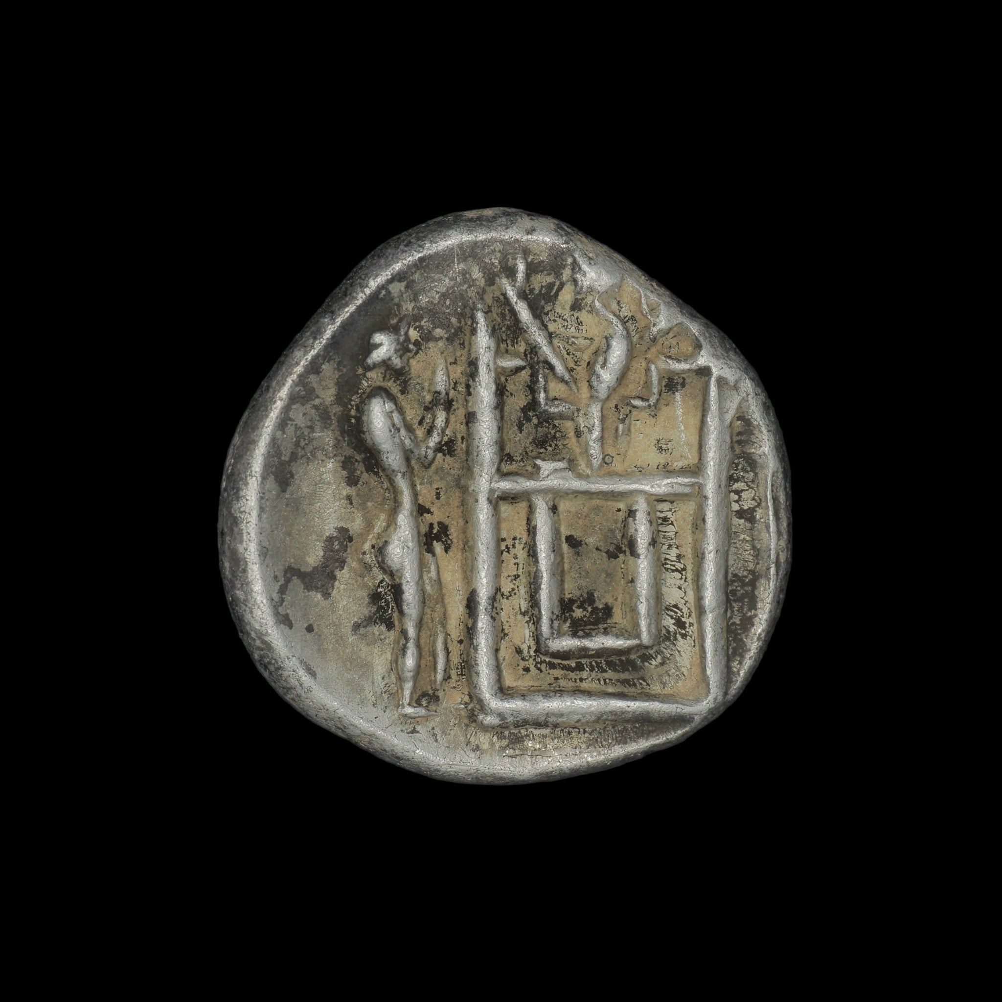 Kings of Persis | Dārēv (Darayan I) | Silver Drachm | 132 BC to 100 BC | PERS-DAR1-AR-DR-019