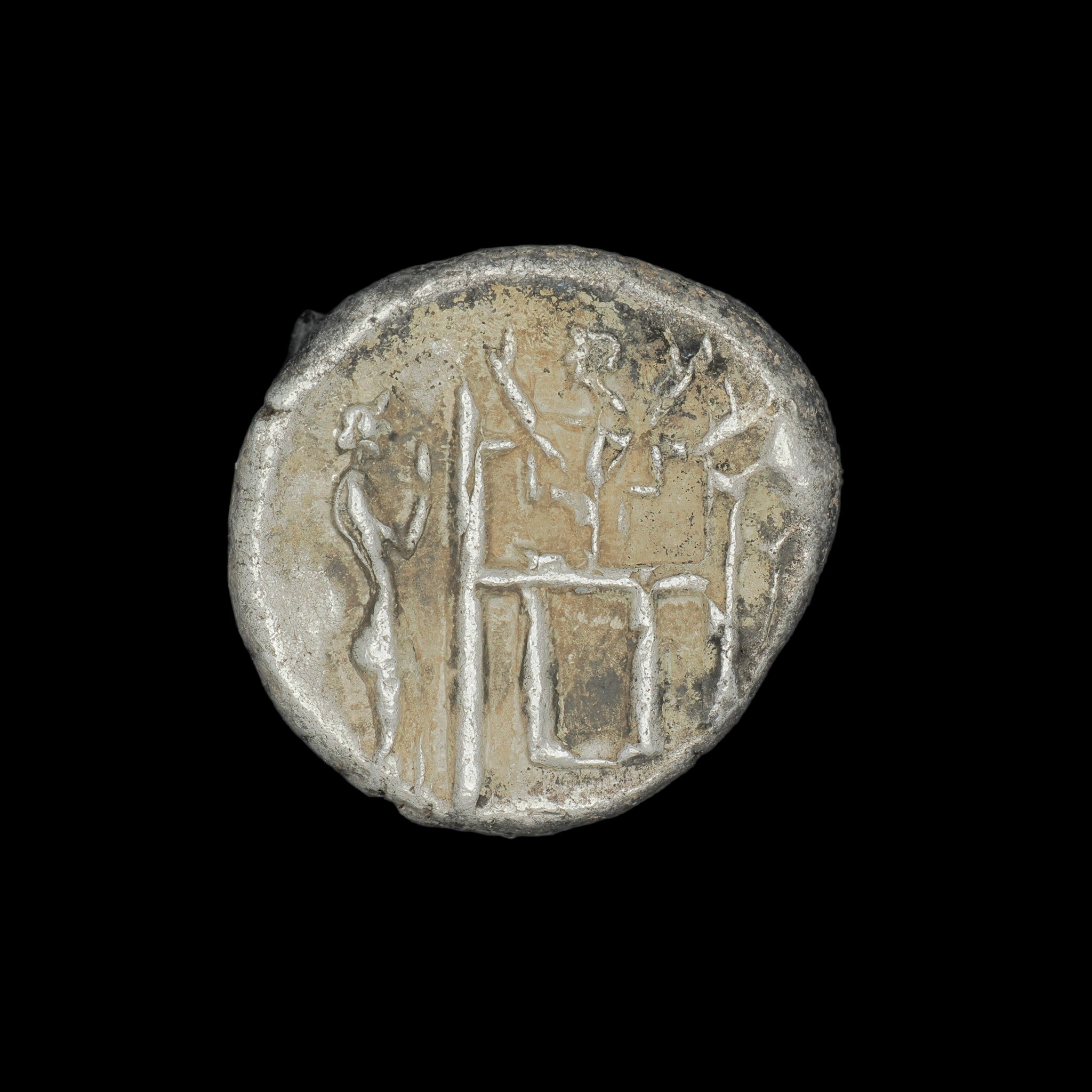 Kings of Persis | Dārēv (Darayan I) | Silver Drachm | 132 BC to 100 BC | PERS-DAR1-AR-DR-022