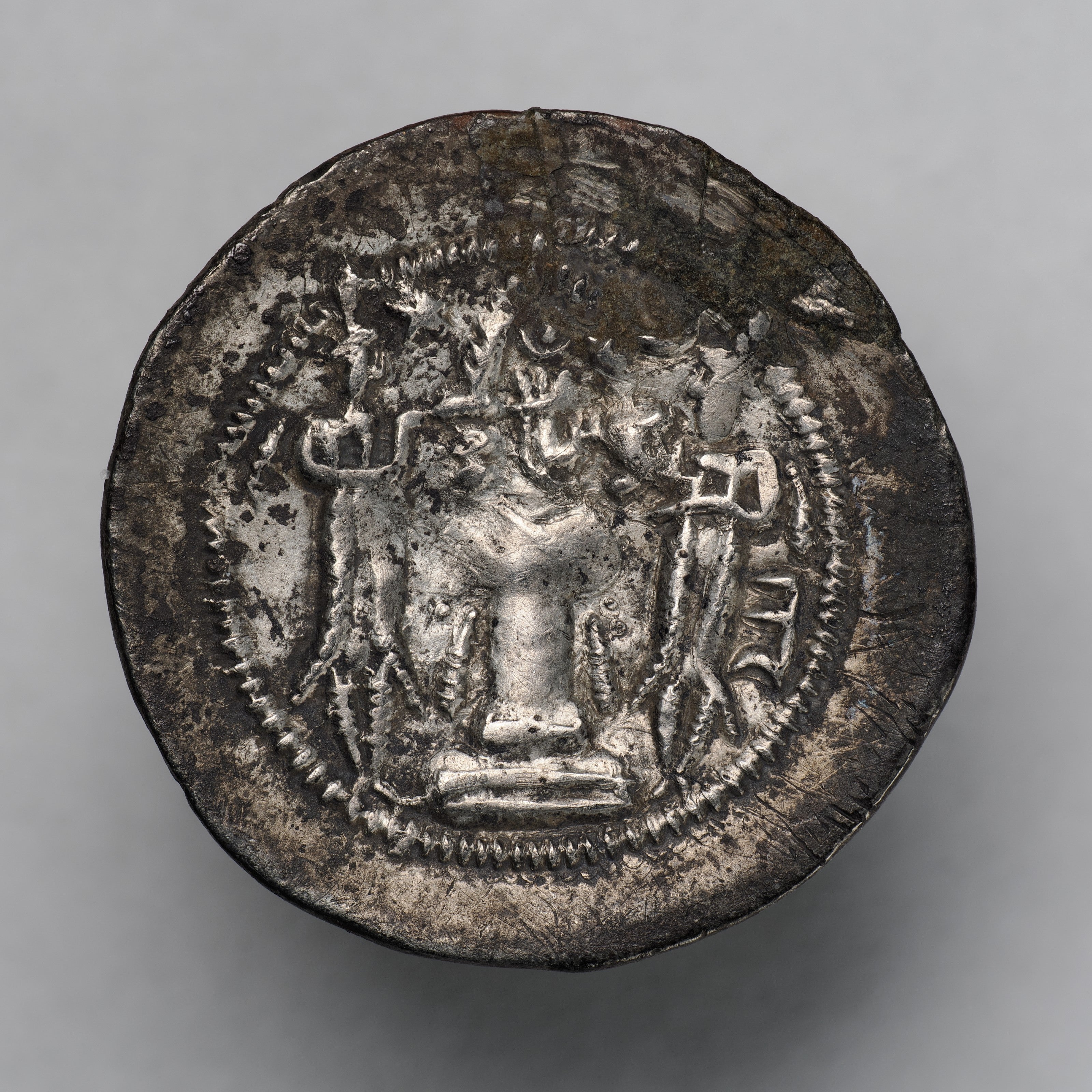 Sasanian Kingdom | Balash (Vālaxš) | Silver Drachm | AD 484 to 488 | SASA-BALA-AR-DR-001