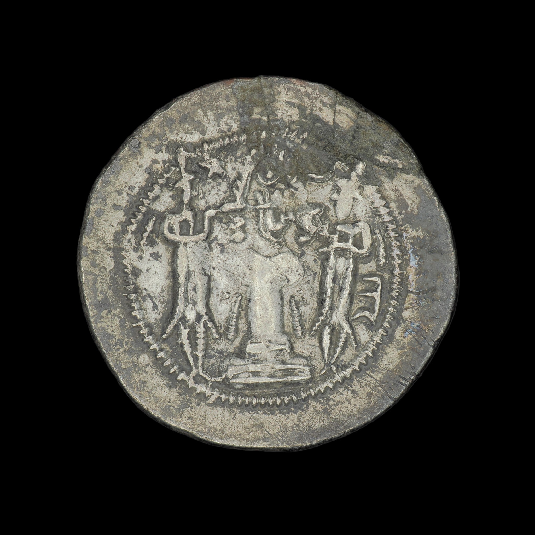 Sasanian Kingdom | Balash (Vālaxš) | Silver Drachm | AD 484 to 488 | SASA-BALA-AR-DR-001