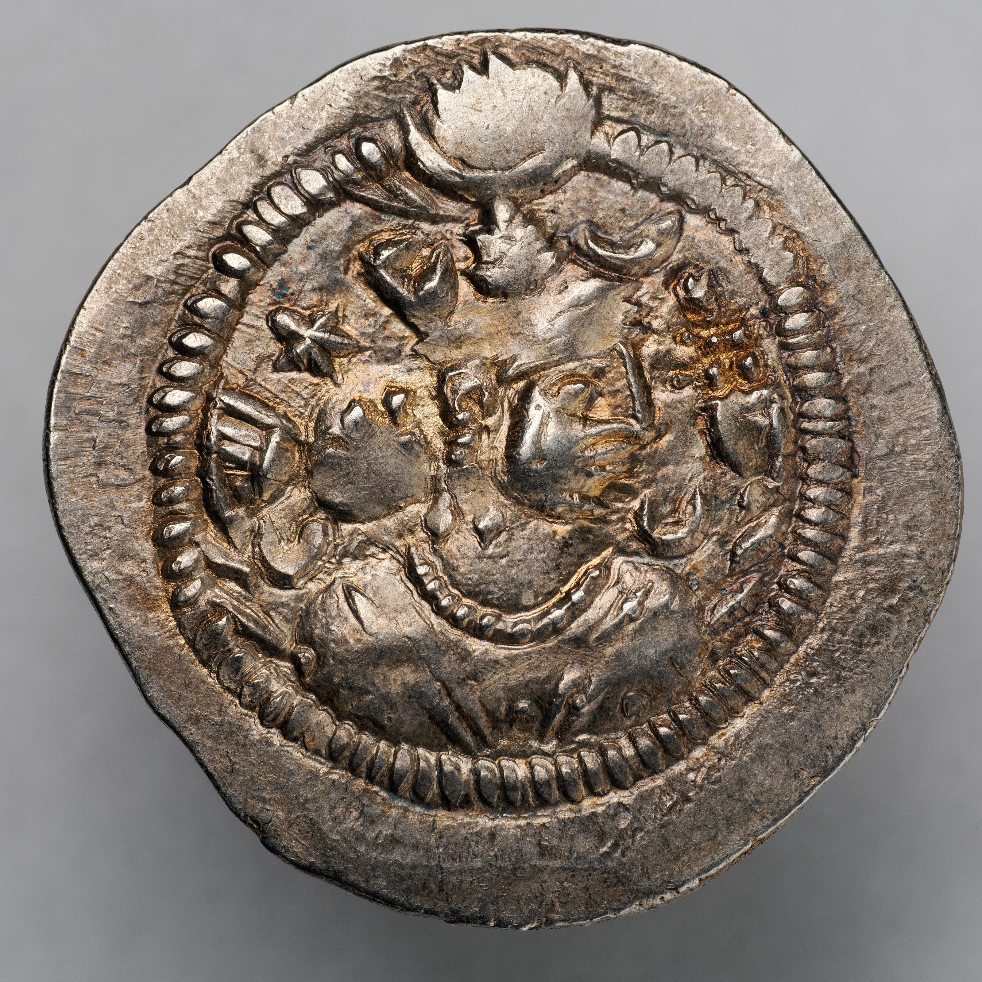Sasanian Kingdom | Kavad I | AR Drachm | AD 488-497 | SASA-KAV1-AR-DR-001