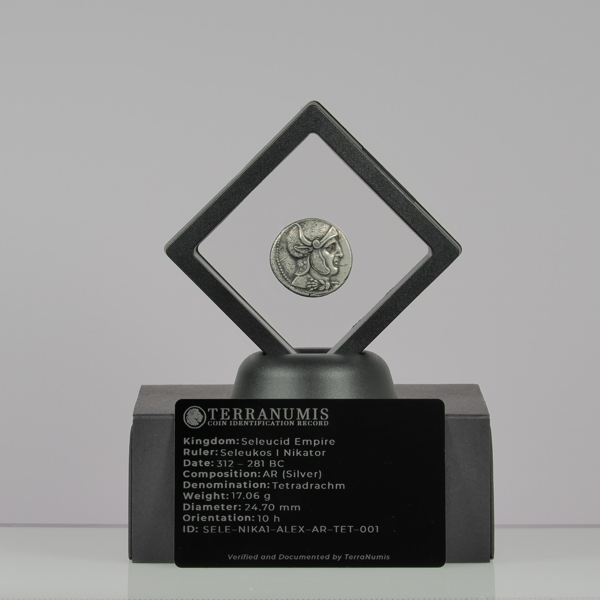 Seleukid Kings | Seleukos I Nikator | Silver Tetradrachm | 312 BC to 281 BC | SELE-NIKA1-ALEX-AR-TET-001