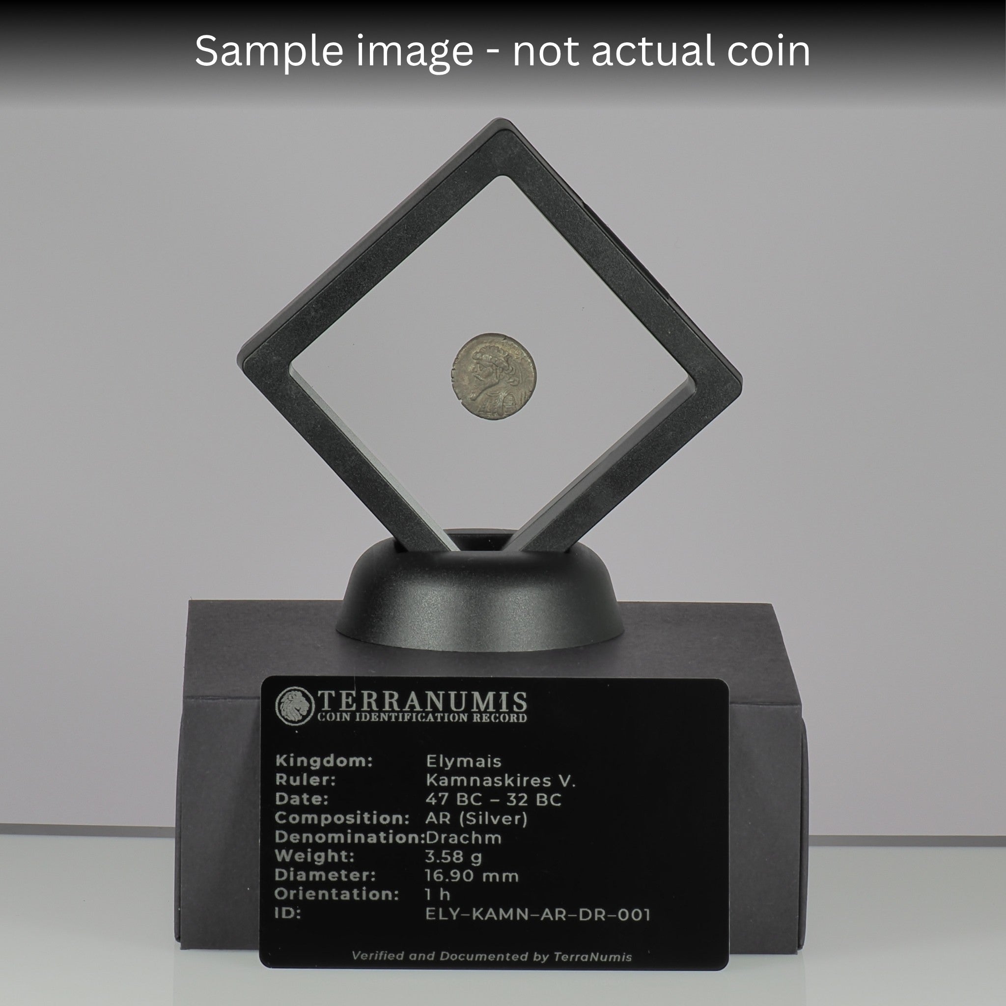 Kings of Elymais Kamnaskires V Silver Drachm 46–32 BC Seleukeia-ELY-KAMN-AR-DR-002