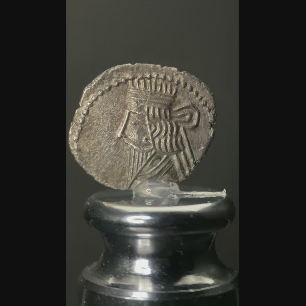 Parthian Empire Pakoros I Silver Drachm (AD 78–120) Ekbatana-PAR-PAK1-AR-DR-002