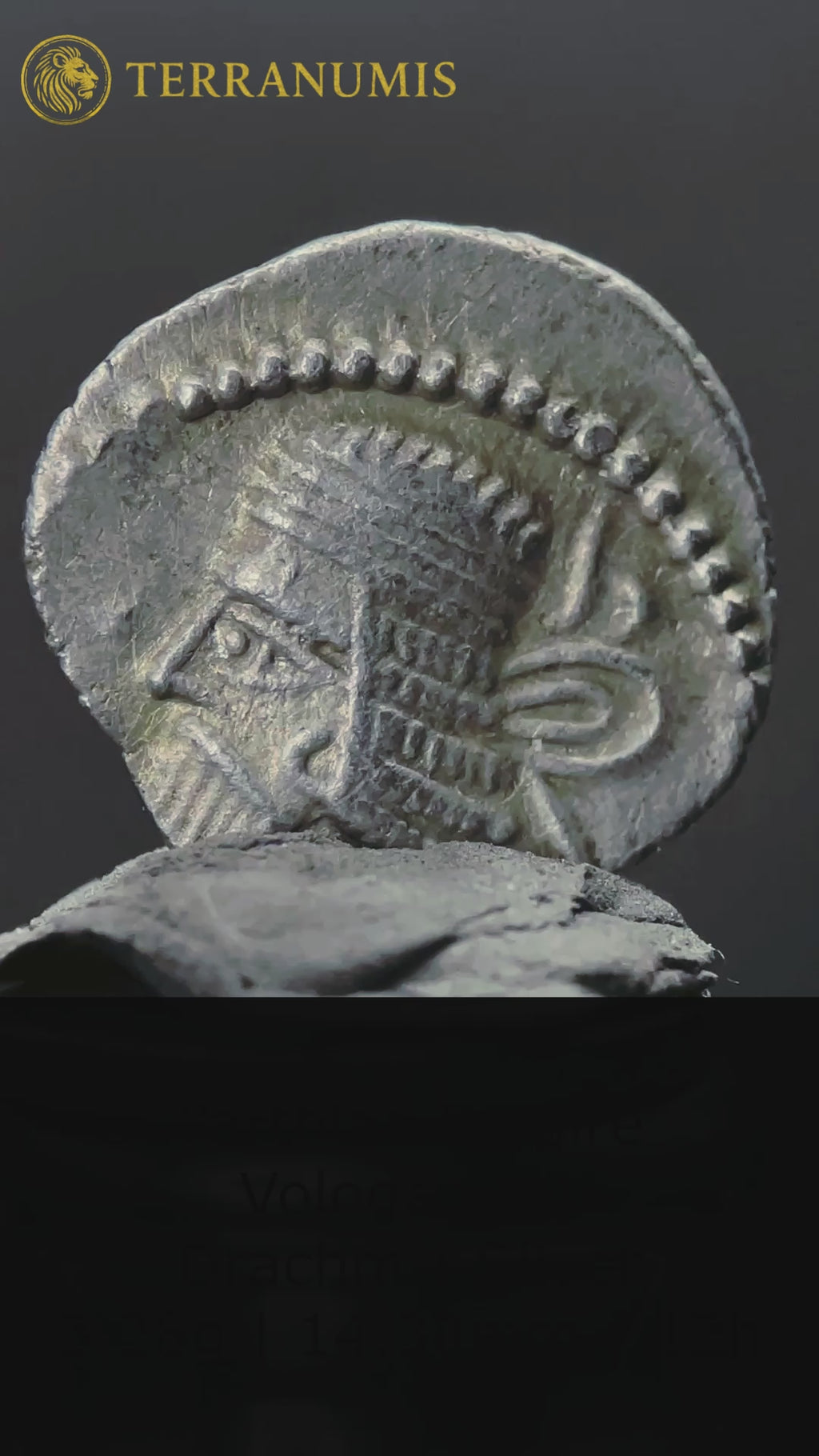 Parthian Empire Vologases I Silver Drachm AD 51–78 Ekbatana-PAR-VOLO1-AR-DR-002