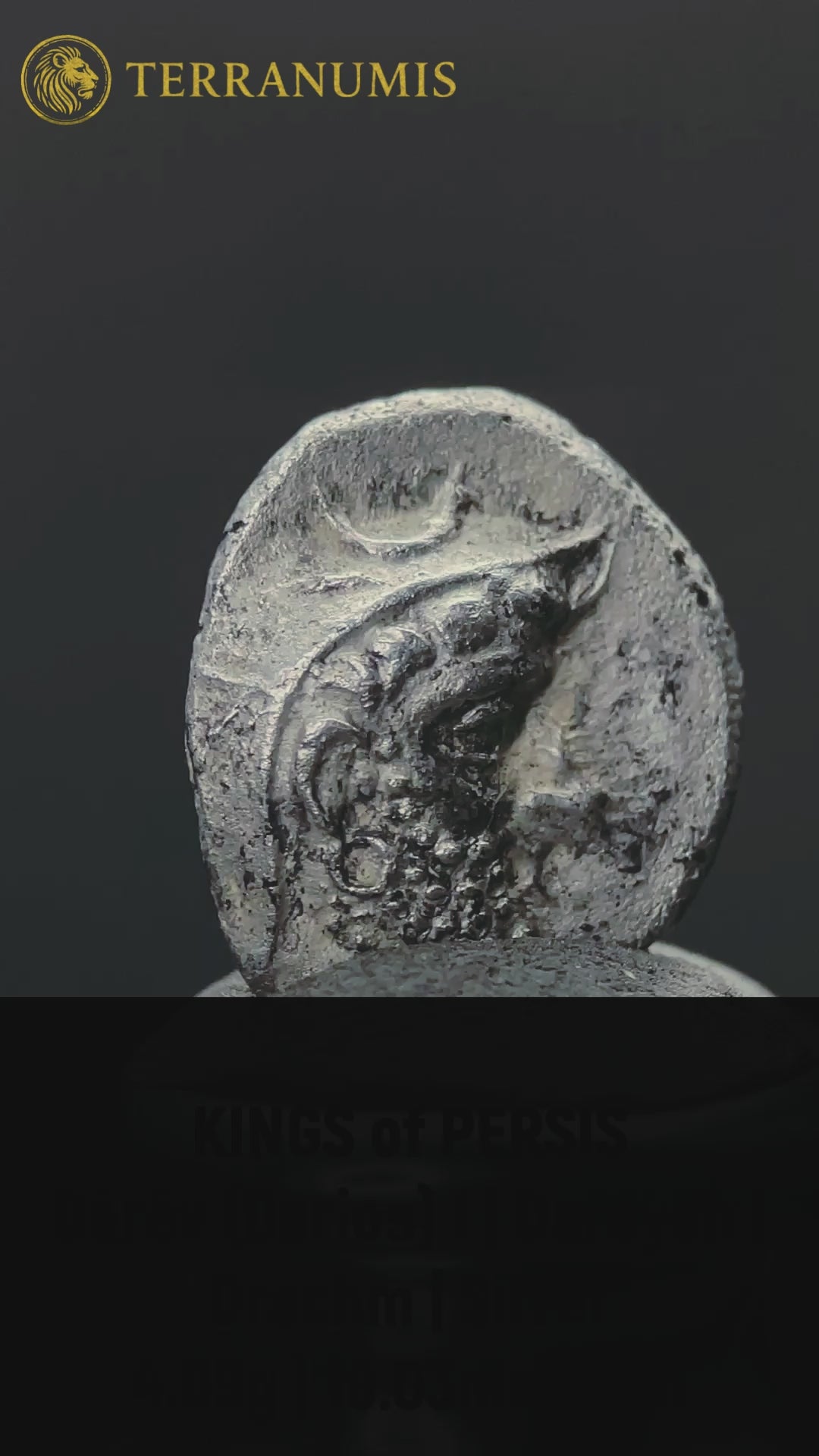 Kings of Persis Darios I Silver Drachm 132–100 BC Persepolis-PERS-DAR1-AR-DR-028